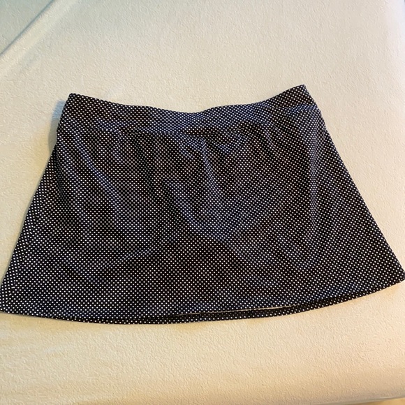 Lands End Polkadot Swim Skirt - Picture 1 of 2